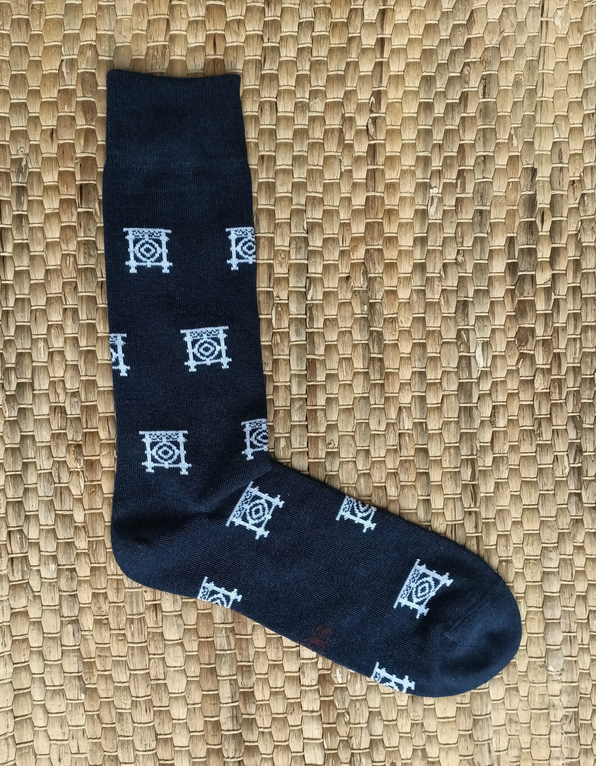 CALCETINES BARANDILLA DE LA CONCHA AZUL MARINO/BLANCO B2B