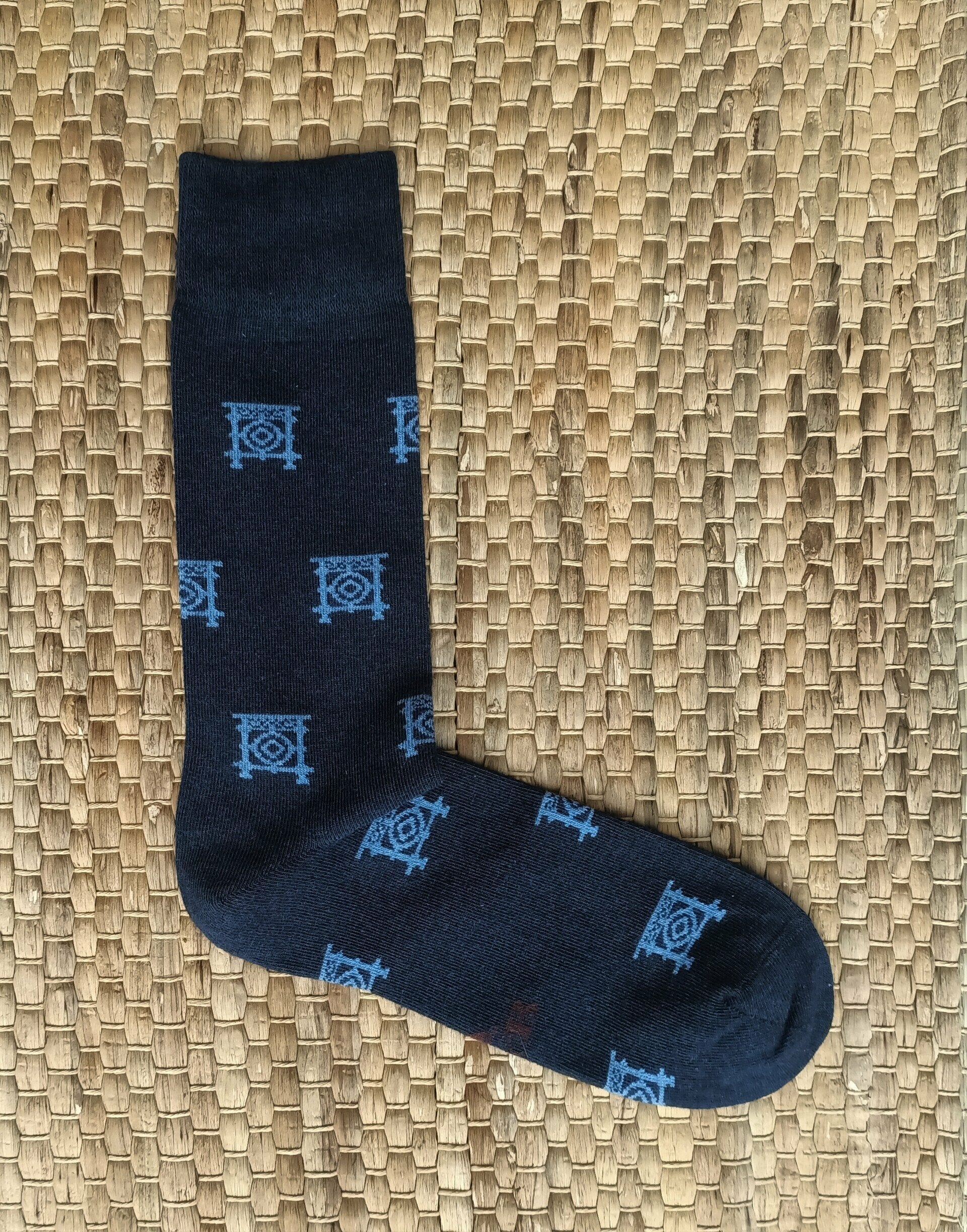 CALCETINES BARANDILLA DE LA CONCHA AZUL MARINO/AZUL CLARO B2B