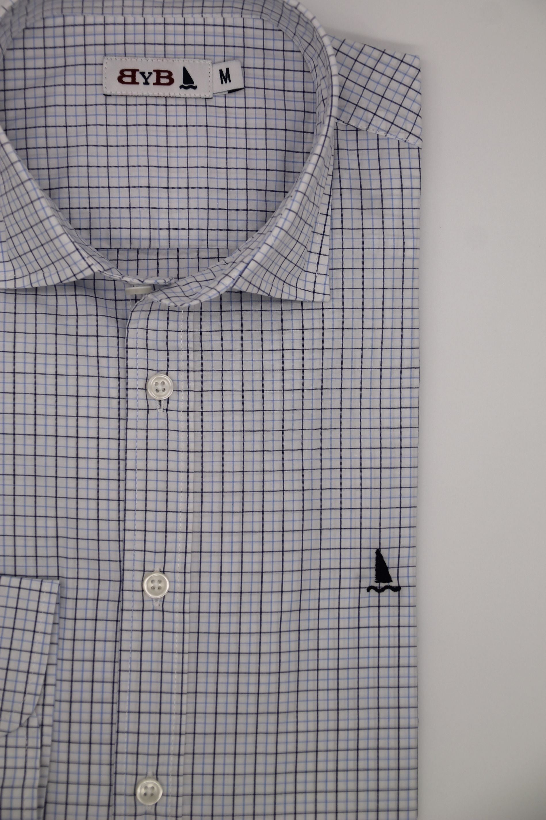 CAMISA MULTICUADROS AZUL