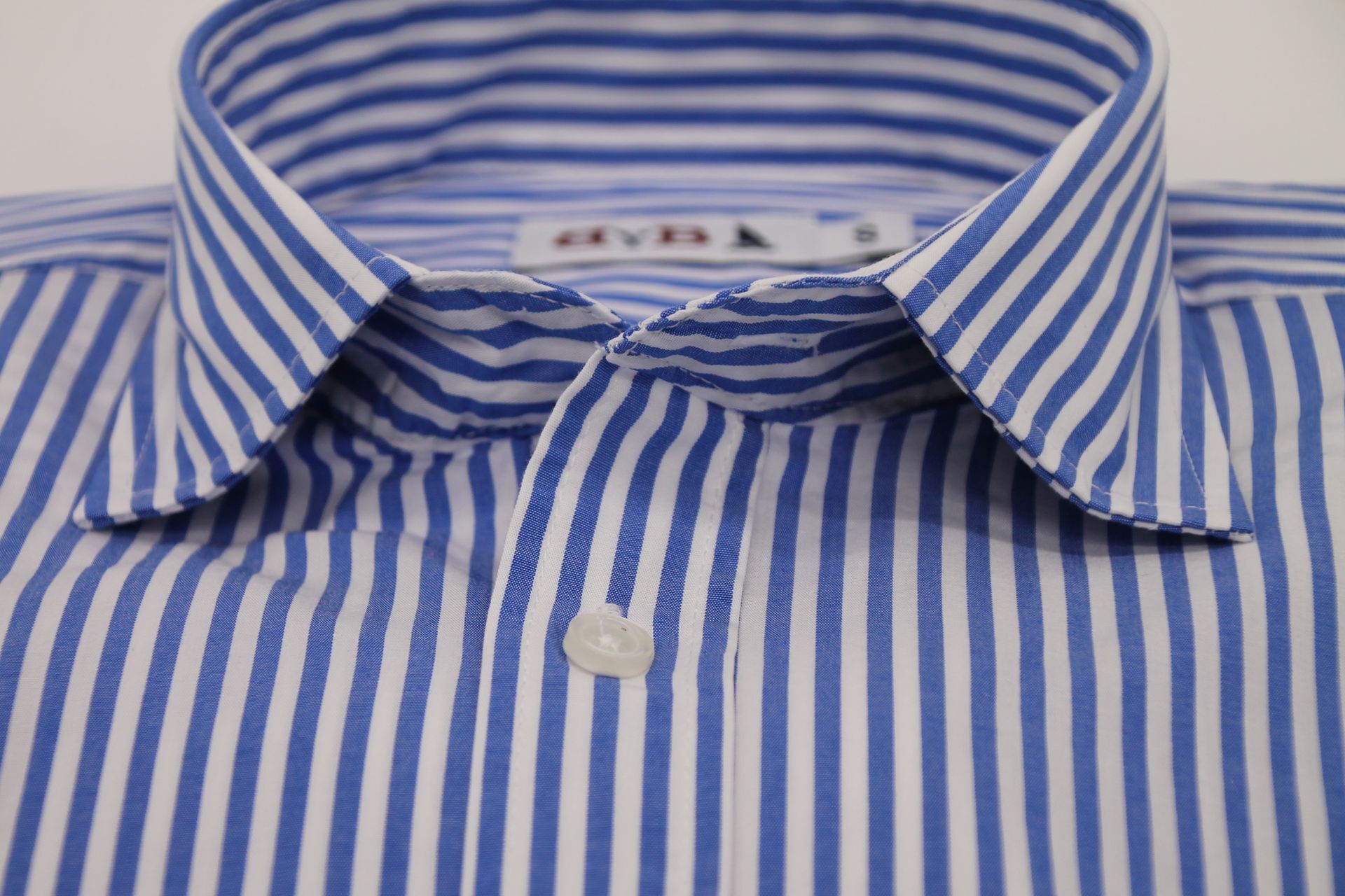 CAMISA RAYAS AZULÓN Y BLANCA