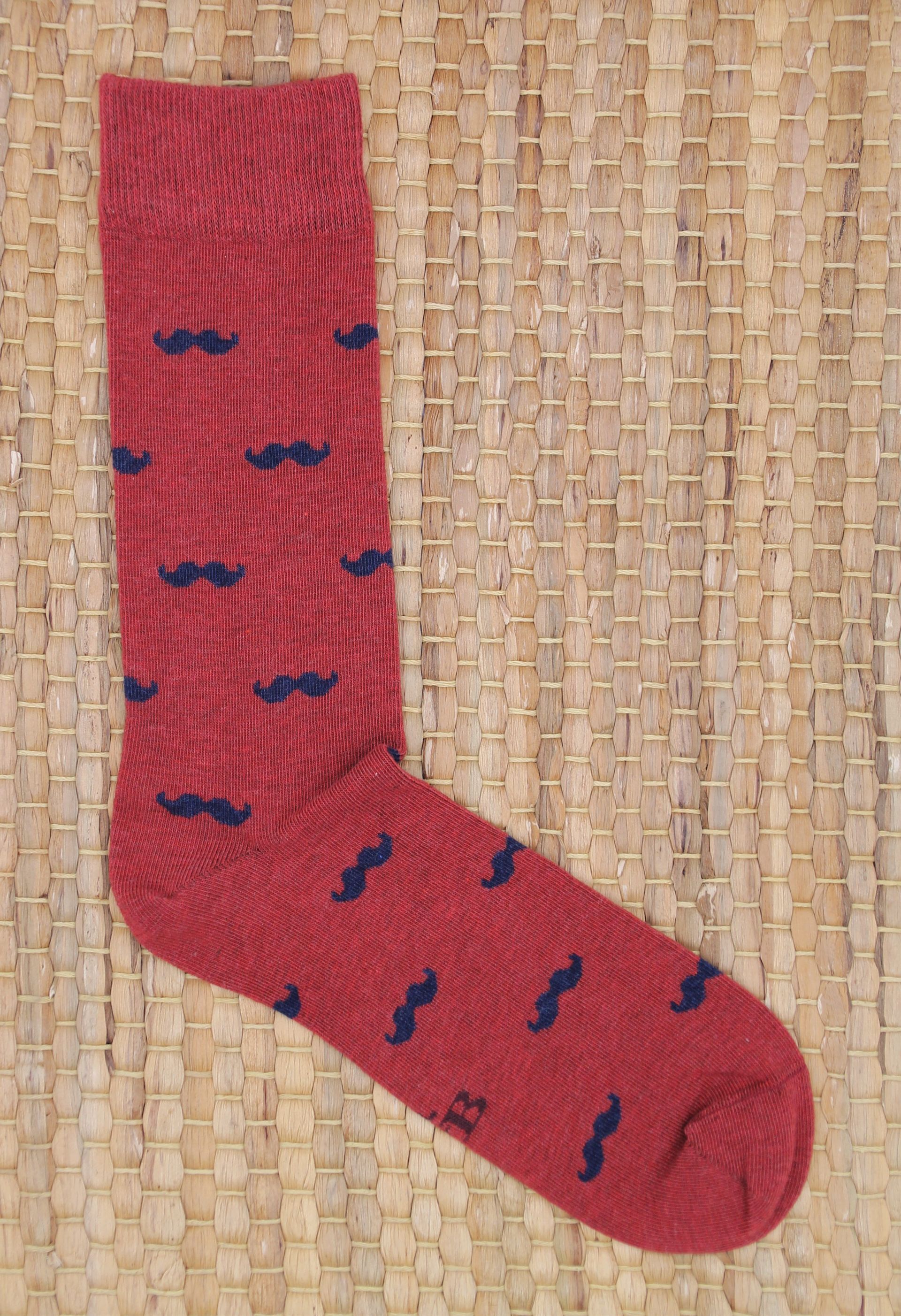 CALCETINES BIGOTES TEJA B2B