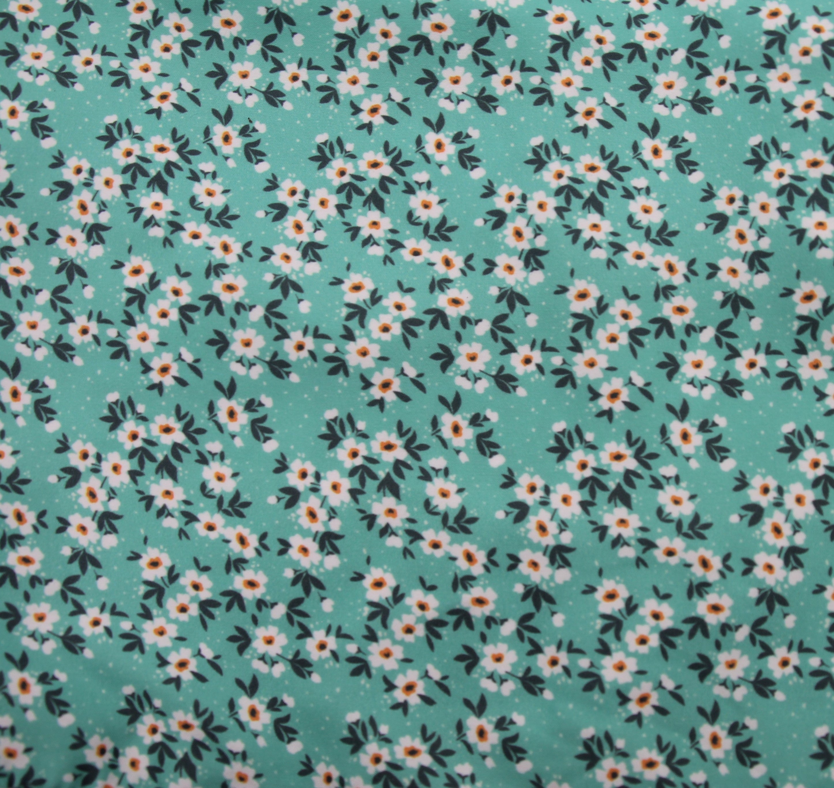 GREEN FLOWER SWIMSUIT