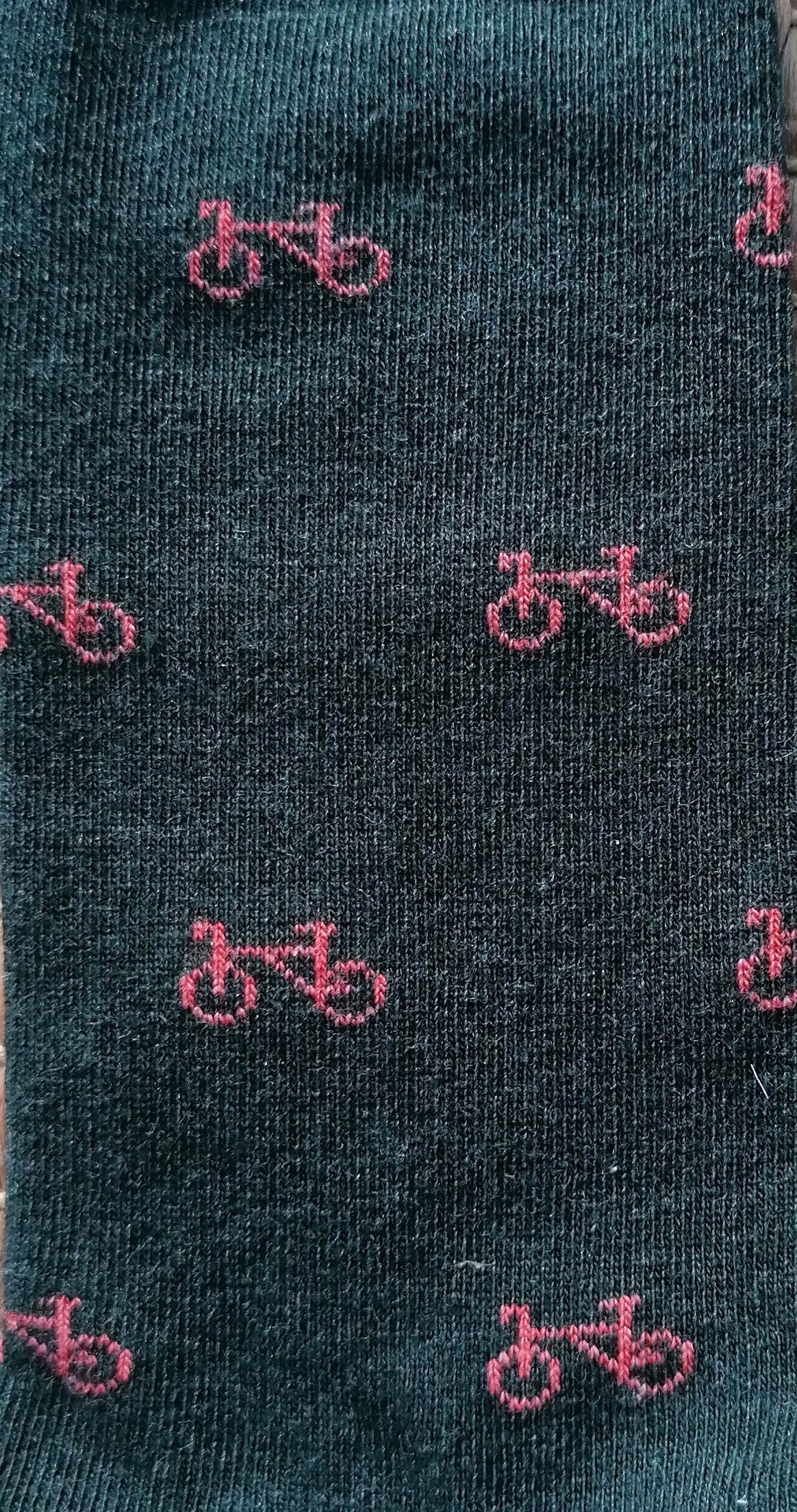 CALCETINES BICICLETA VERDE BOTELLA-CORAL