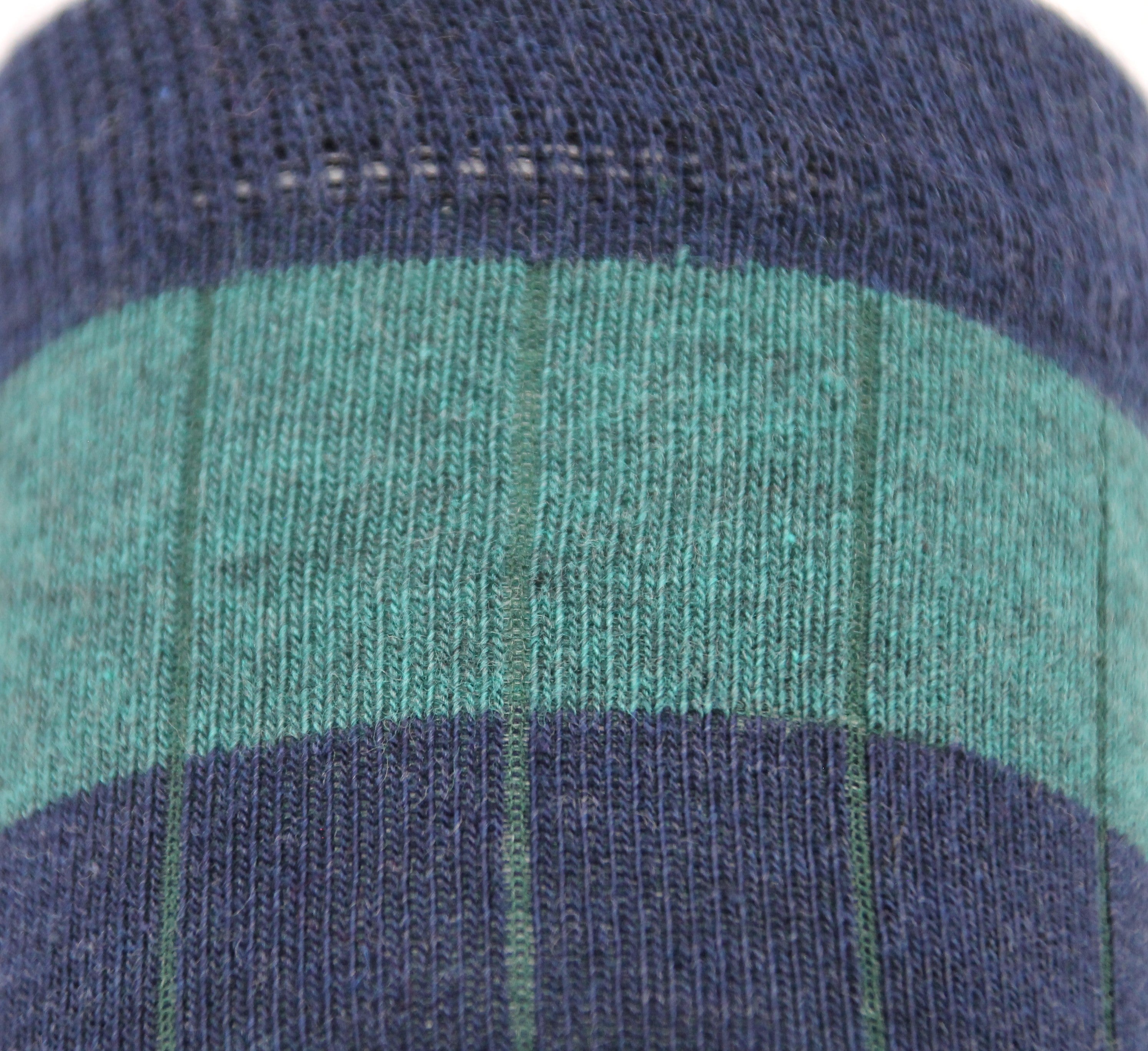CALCETINES LARGOS CANALÉ RAYAS AZUL MARINO - VERDE