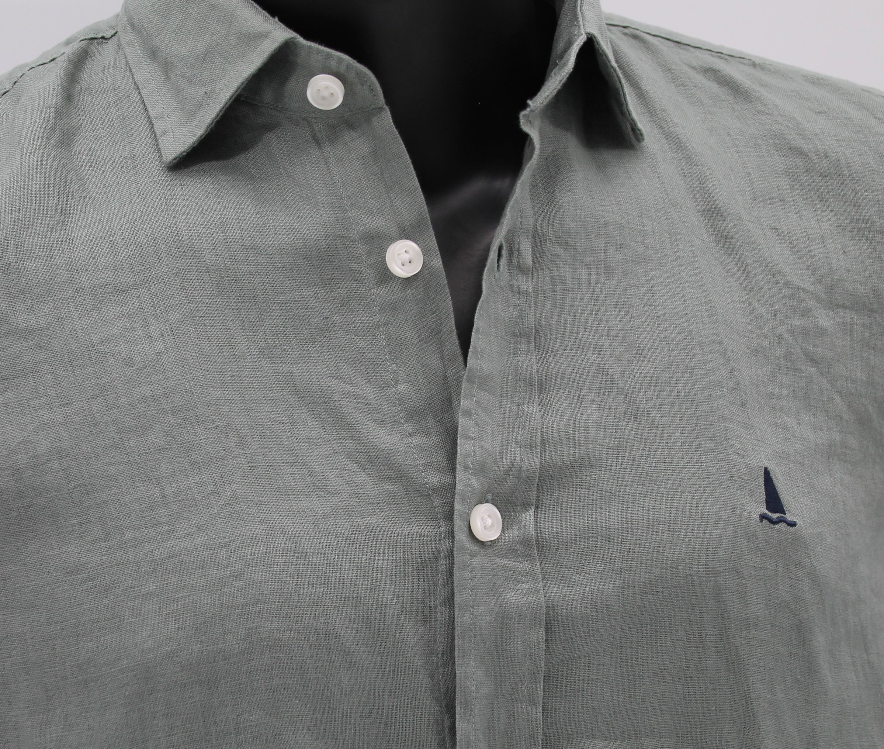 CAMISA LINO KAKI