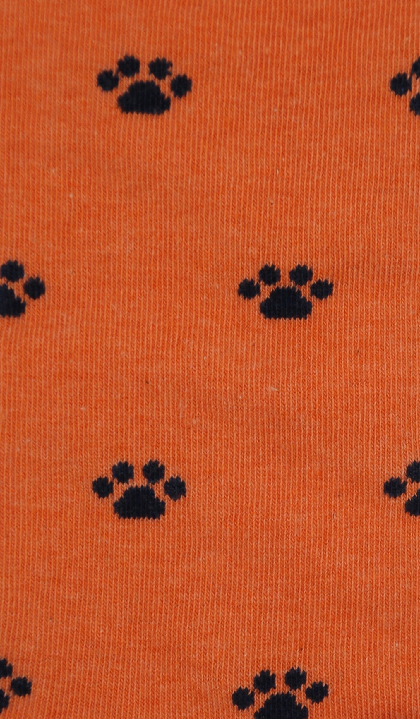 CALCETINES HUELLAS NARANJA