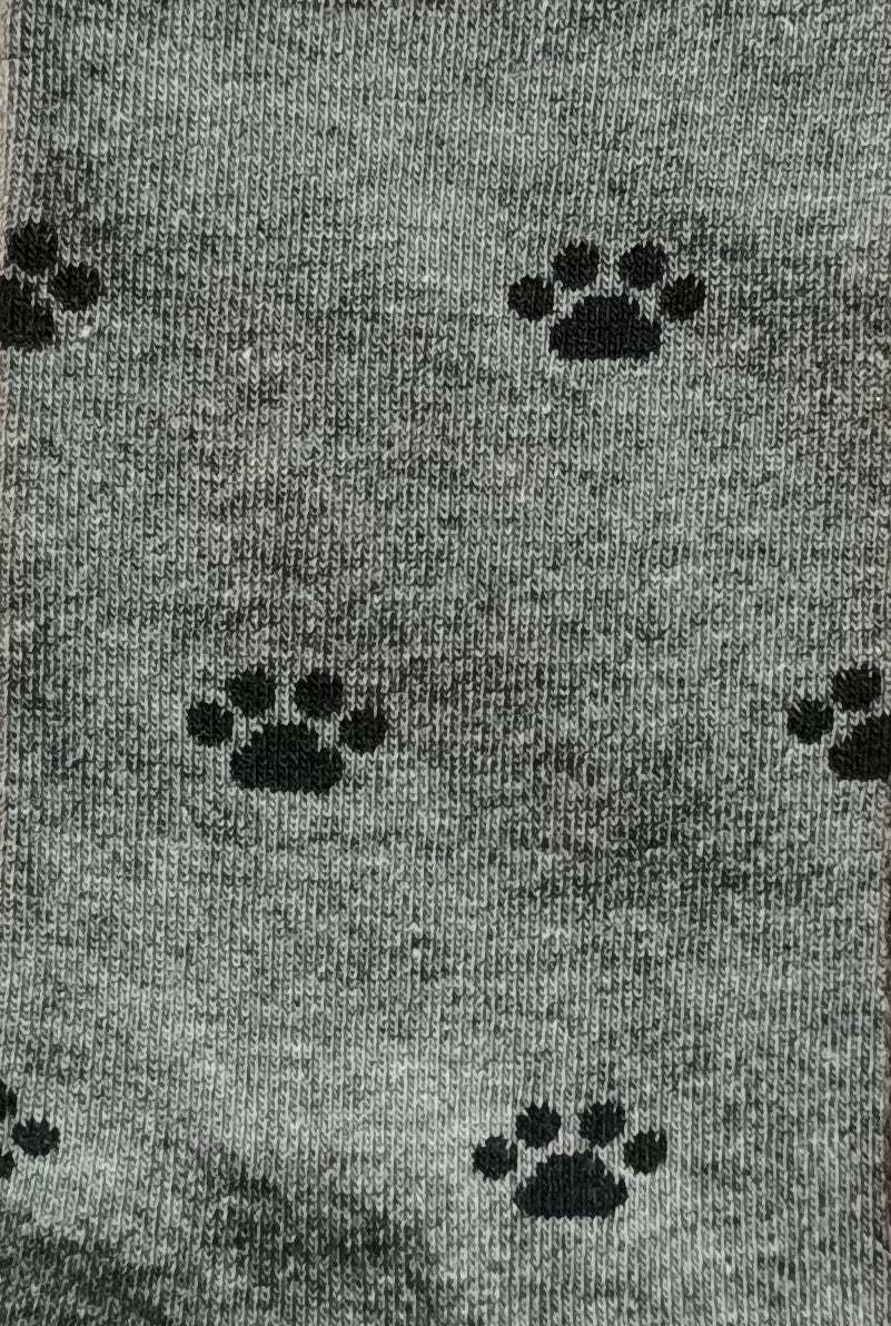 CALCETINES HUELLAS GRIS B2B