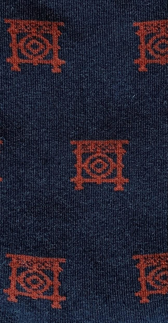 CALCETINES BARANDILLA DE LA CONCHA AZUL MARINO/GRANATE B2B