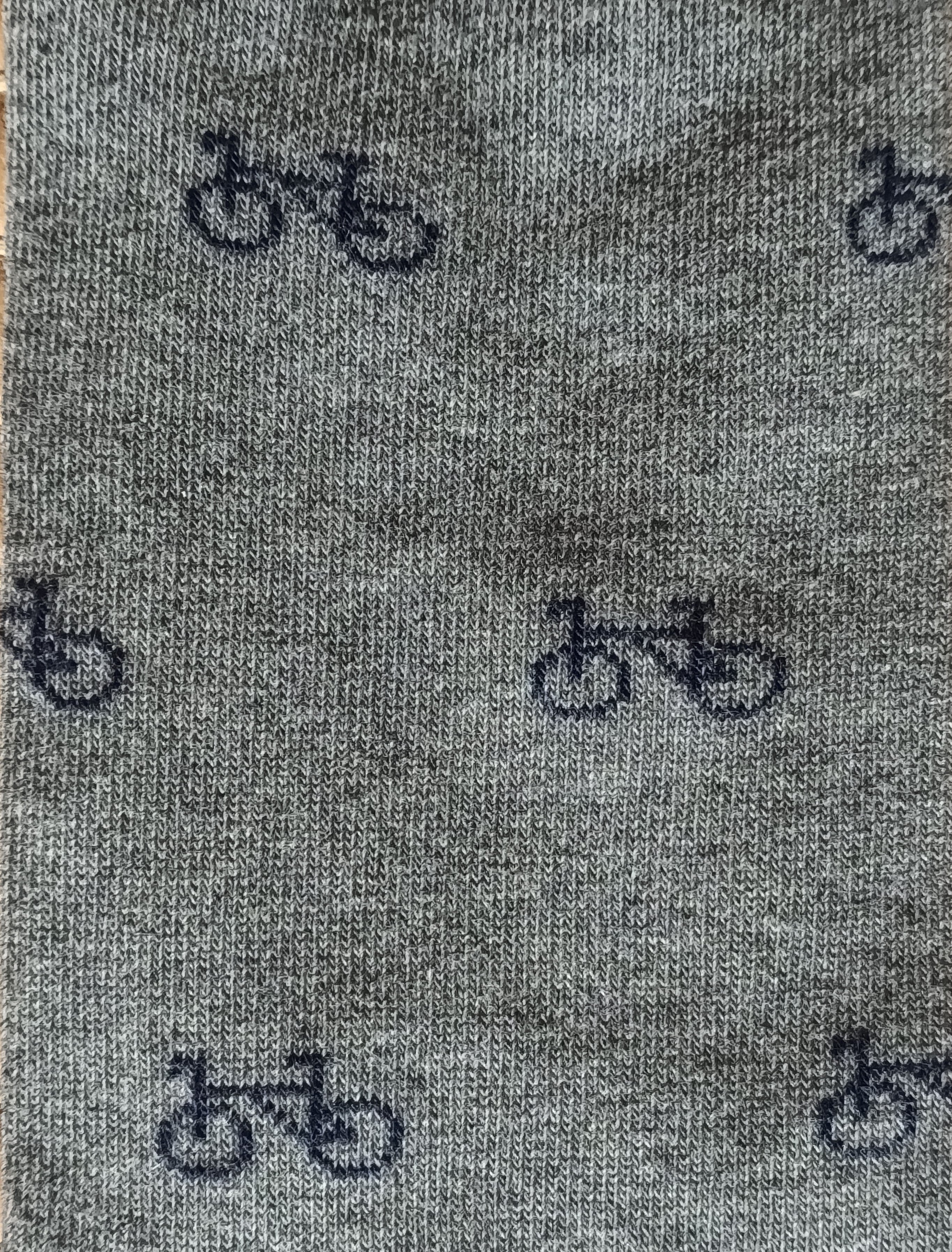 CALCETINES BICICLETA GRIS B2B