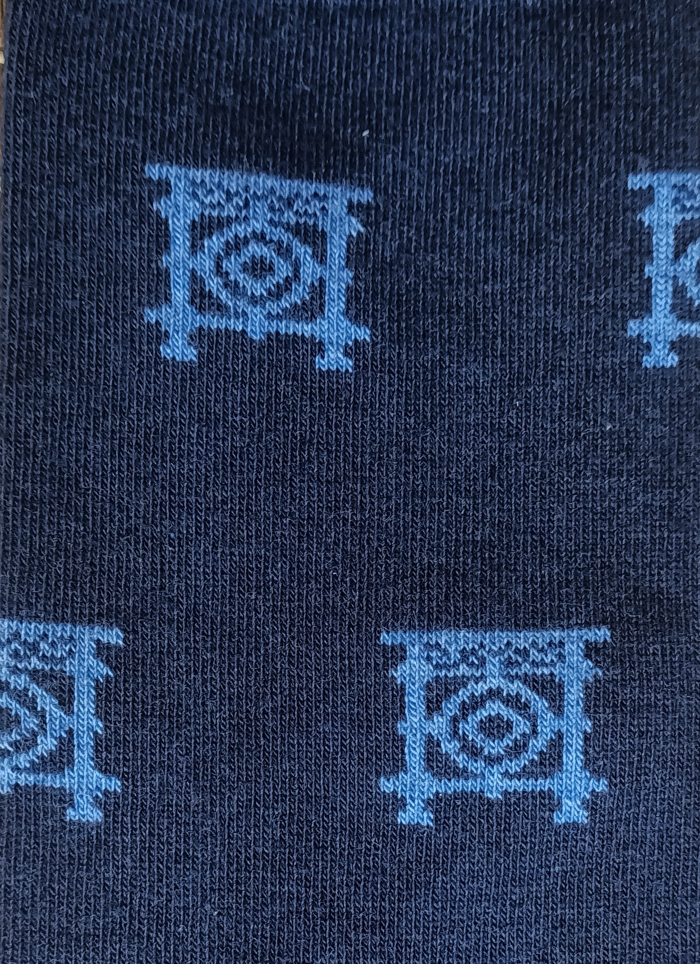 CALCETINES BARANDILLA DE LA CONCHA AZUL MARINO/AZUL CLARO B2B