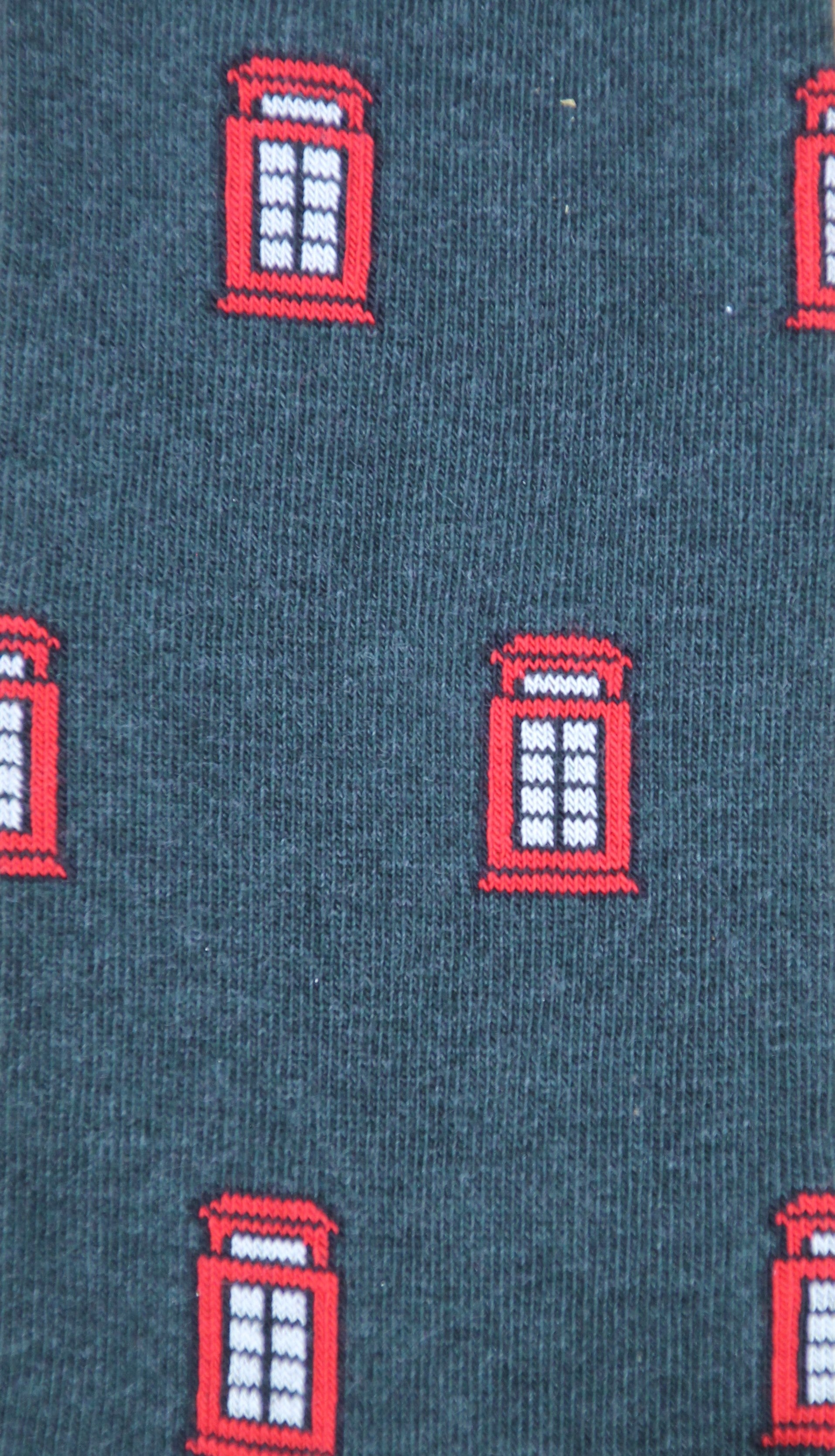 CALCETINES CABINA LONDRES VERDE BOTELLA B2B