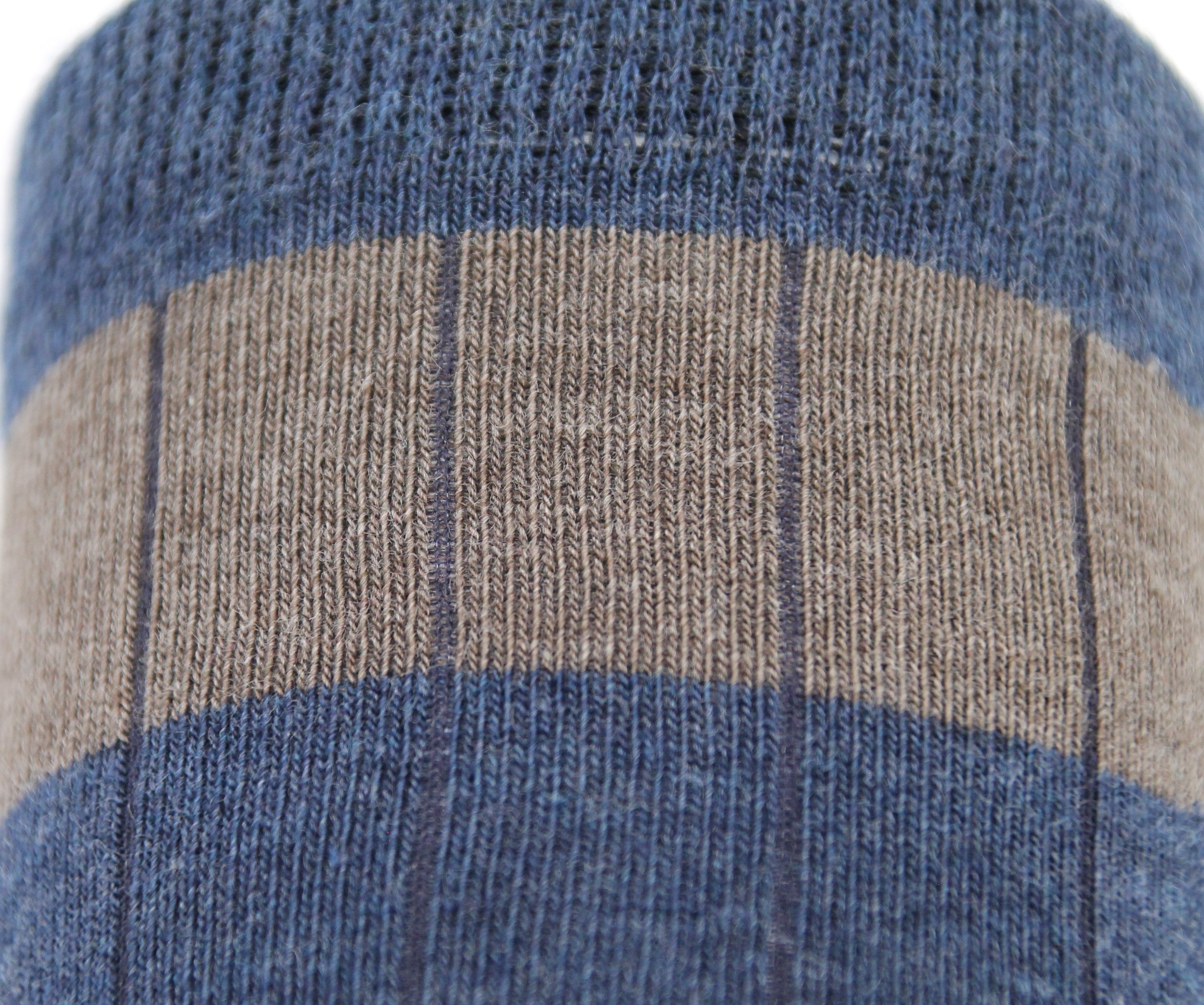 CALCETINES CANALÉ RAYAS AZUL MARINO - MARRÓN B2B