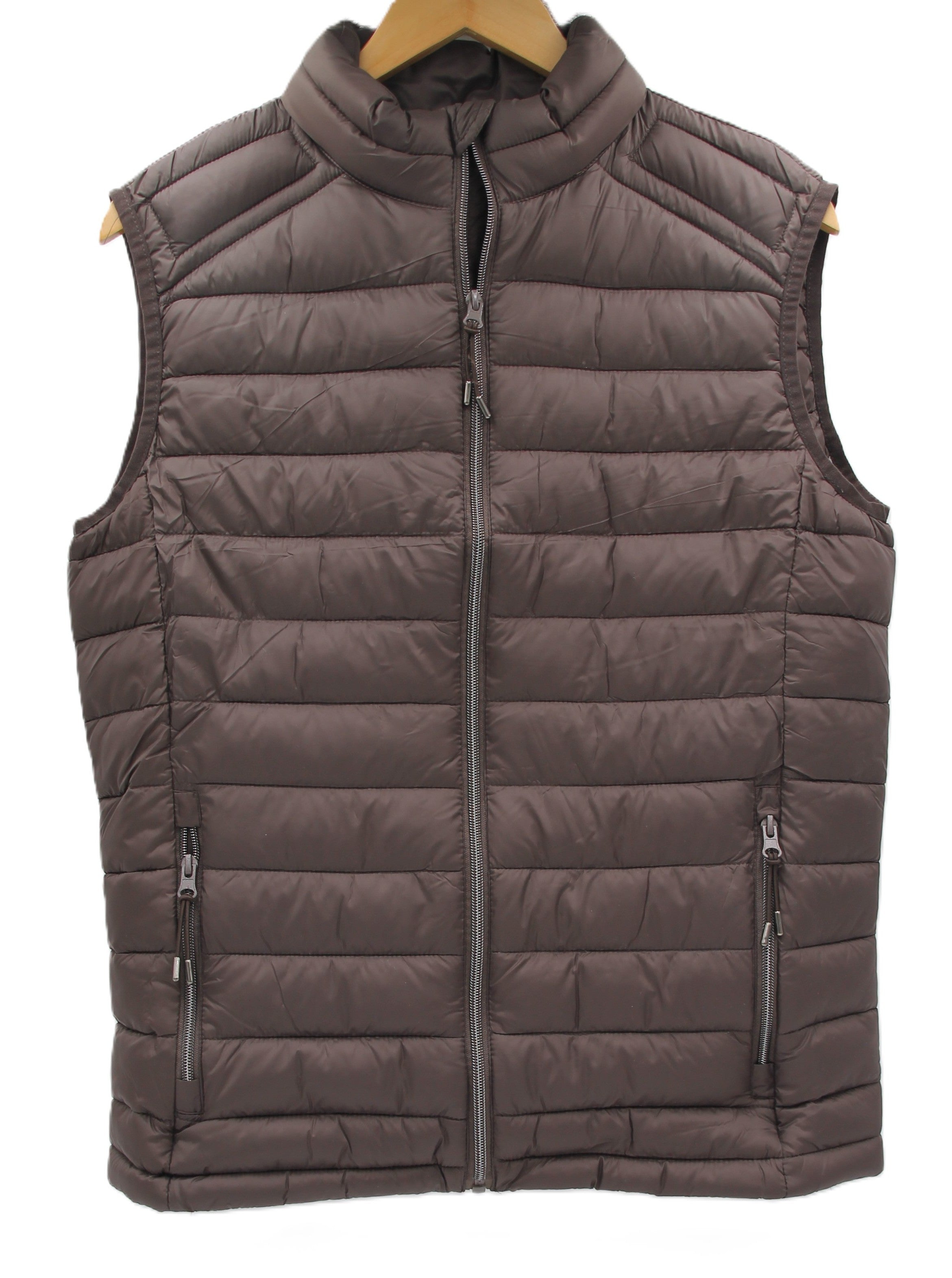 CHALECO MARRÓN OSCURO