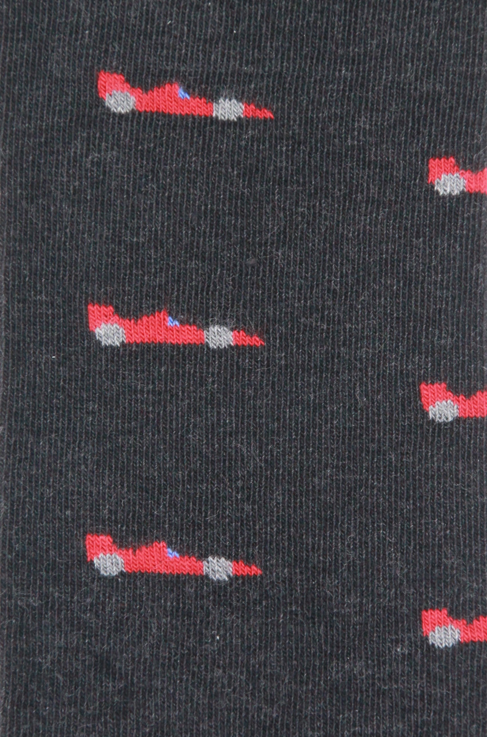 CALCETINES FÓRMULA 1 GRIS MARENGO - ROJO
