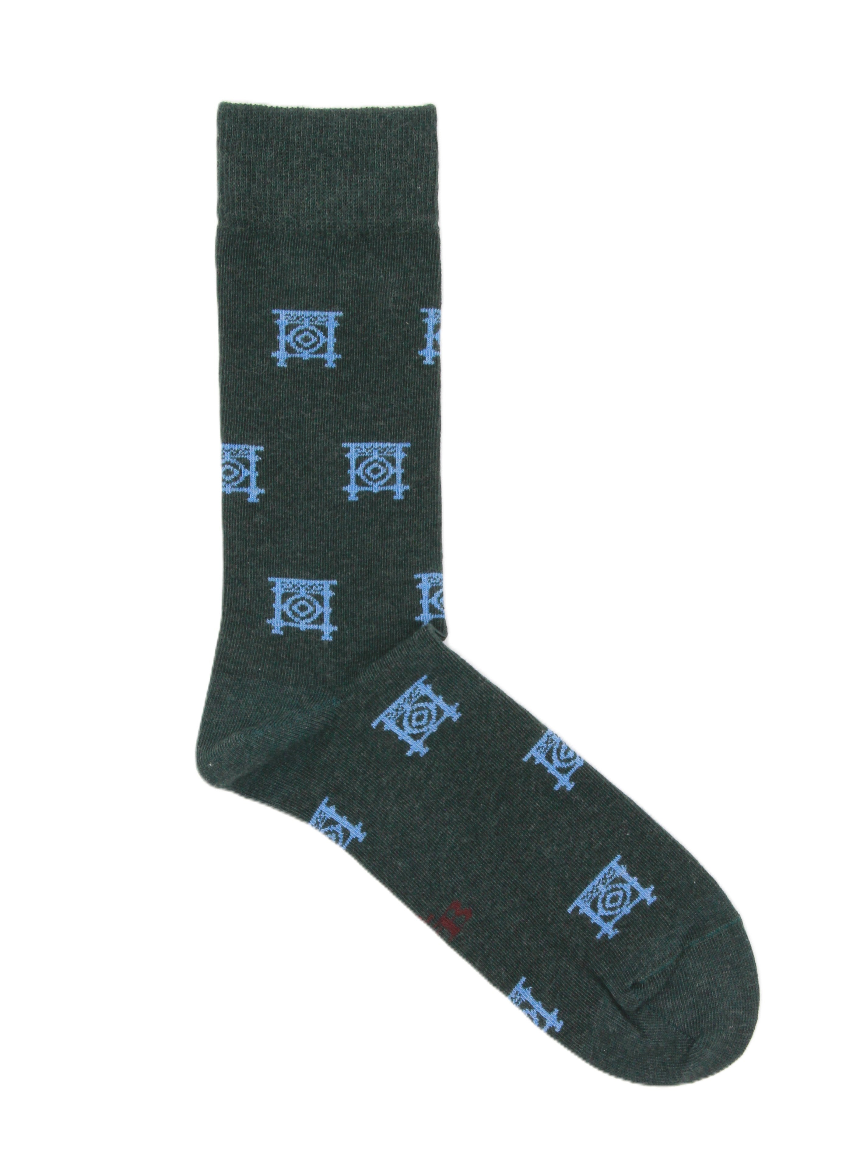 CALCETINES BARANDILLA DE LA CONCHA VERDE BOTELLA/AZUL