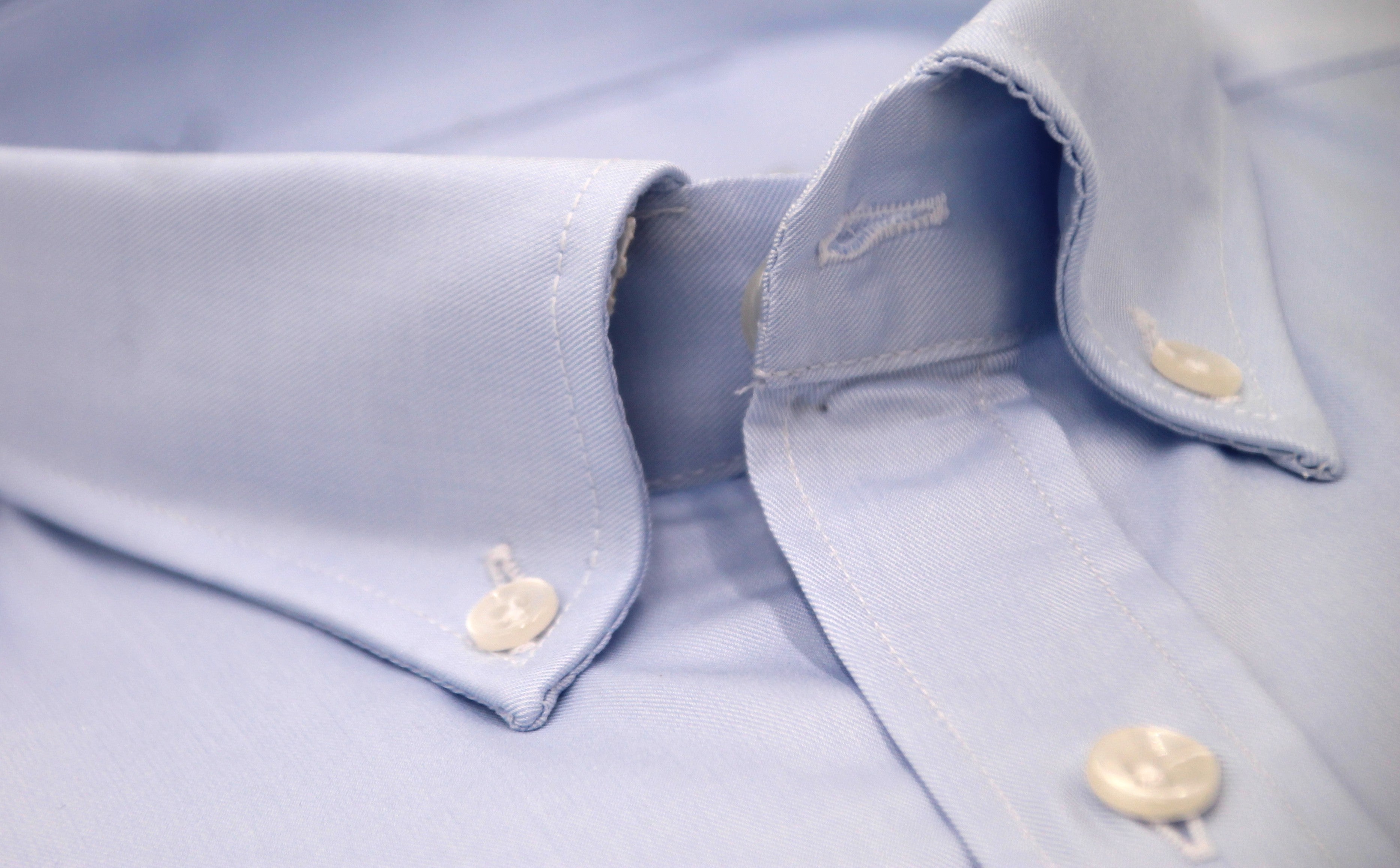 CAMISA BYB X THOMAS MASON - AZUL / BOLSILLO