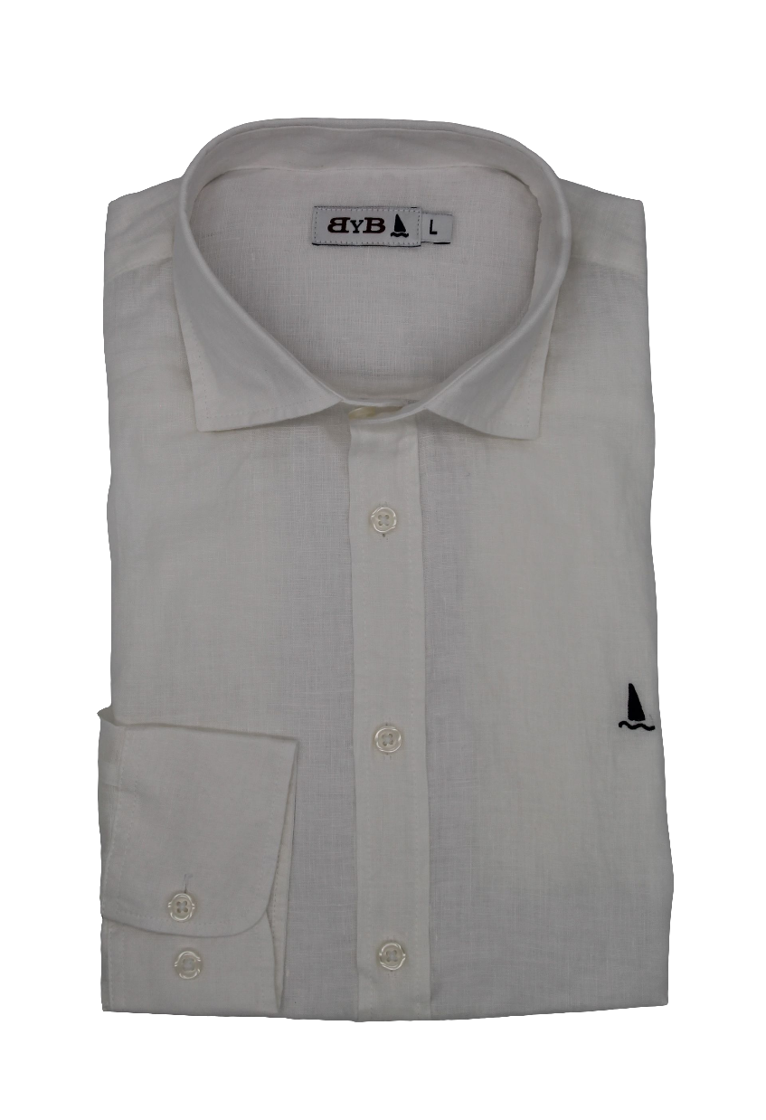 CAMISA LINO BLANCA