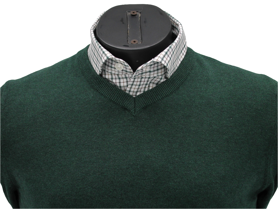 BOTTLE GREEN SWEATER