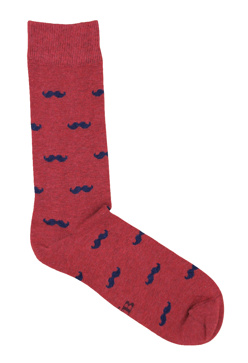CALCETINES BIGOTES TEJA