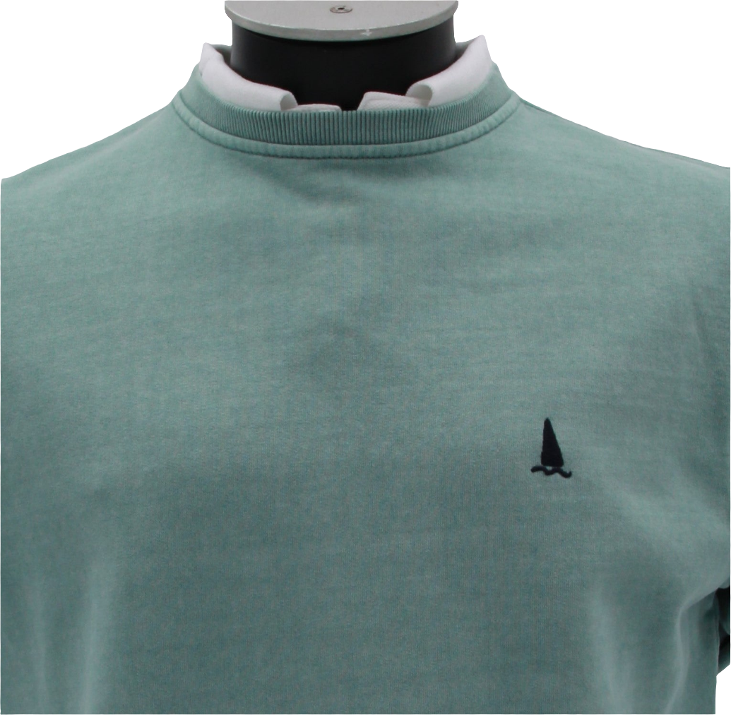 SUDADERA VERDE HIELO