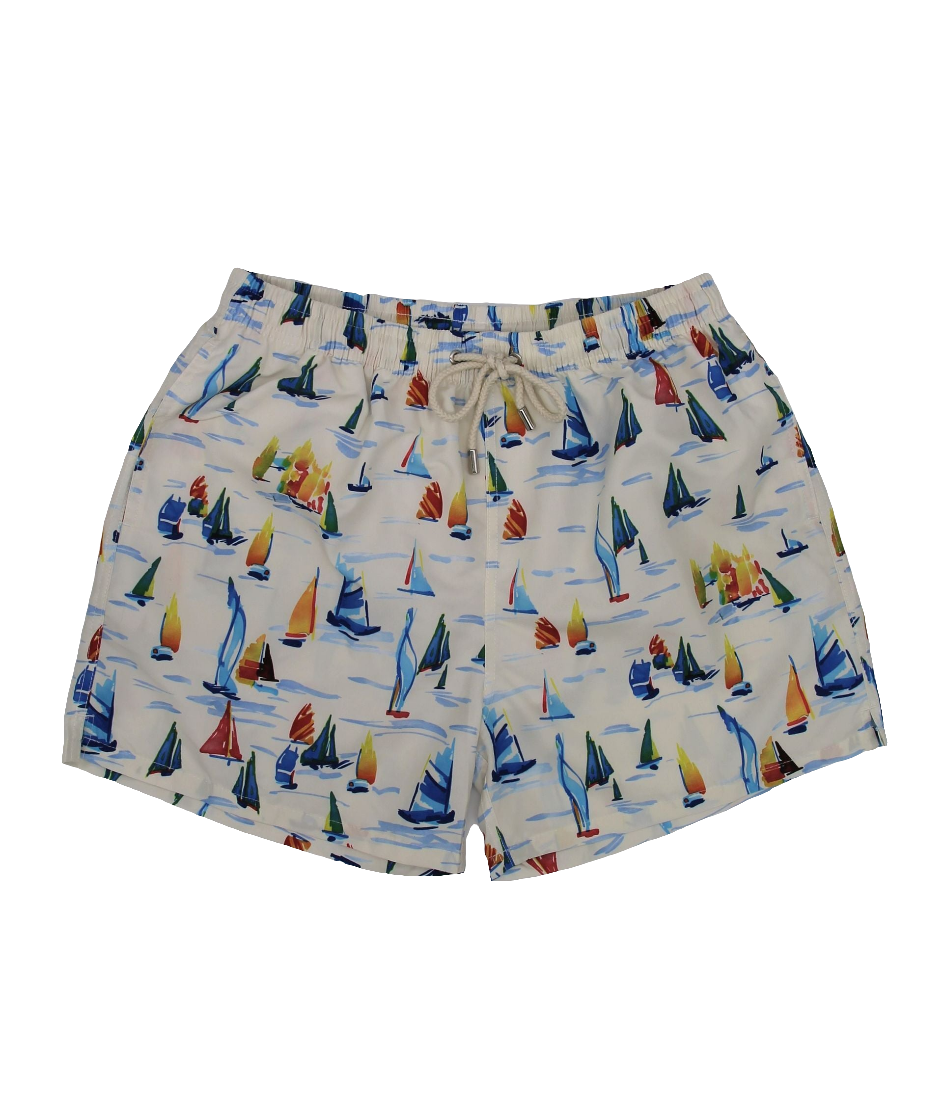 WHITE BOATS SWIMSUIT