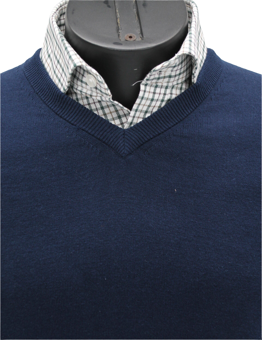 NAVY BLUE SWEATER