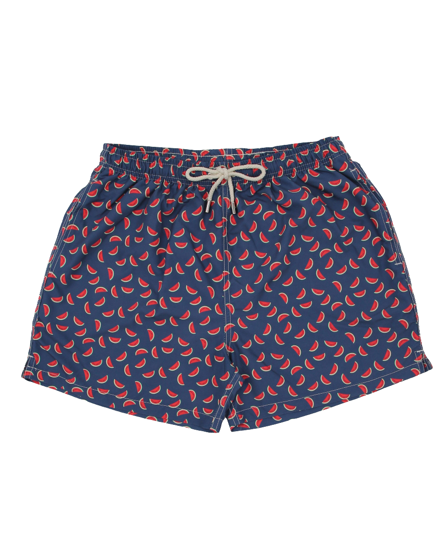 LIGHT BLUE OCTOPI SWIMSUIT WITH NAVY BACKGROUND