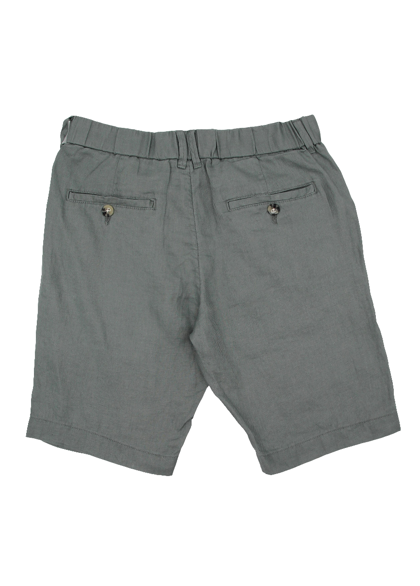 GREEN BERMUDA LINEN