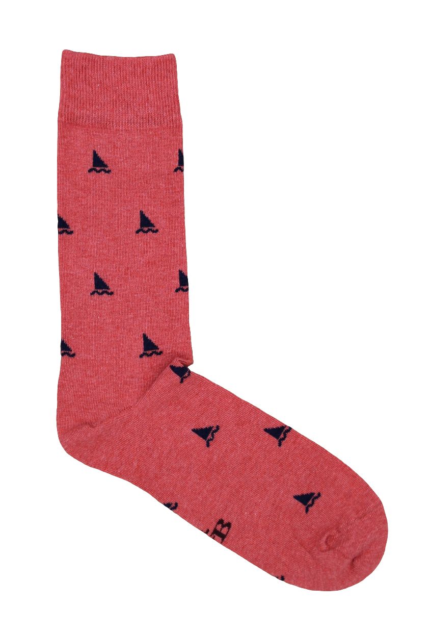 CALCETINES LOGO CORAL