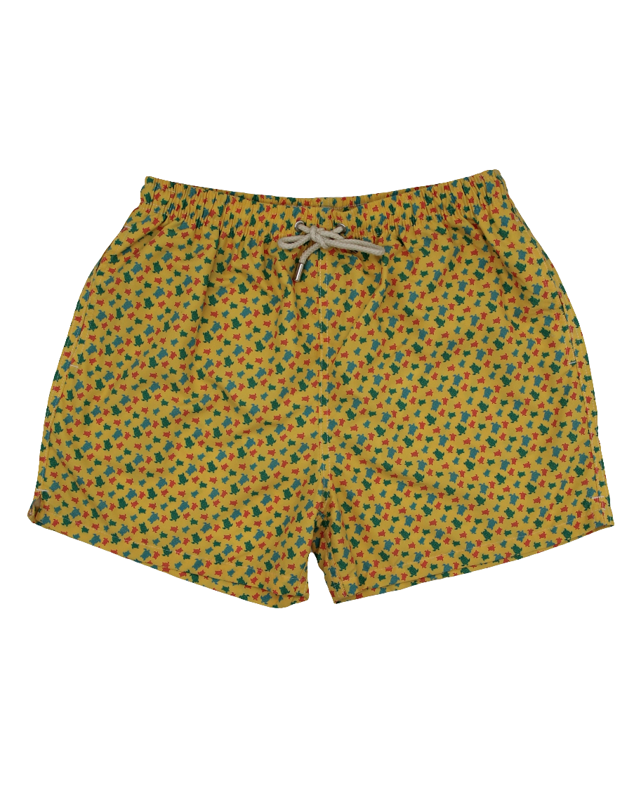 GREEN TURTLE DANCE SWIMSUIT
