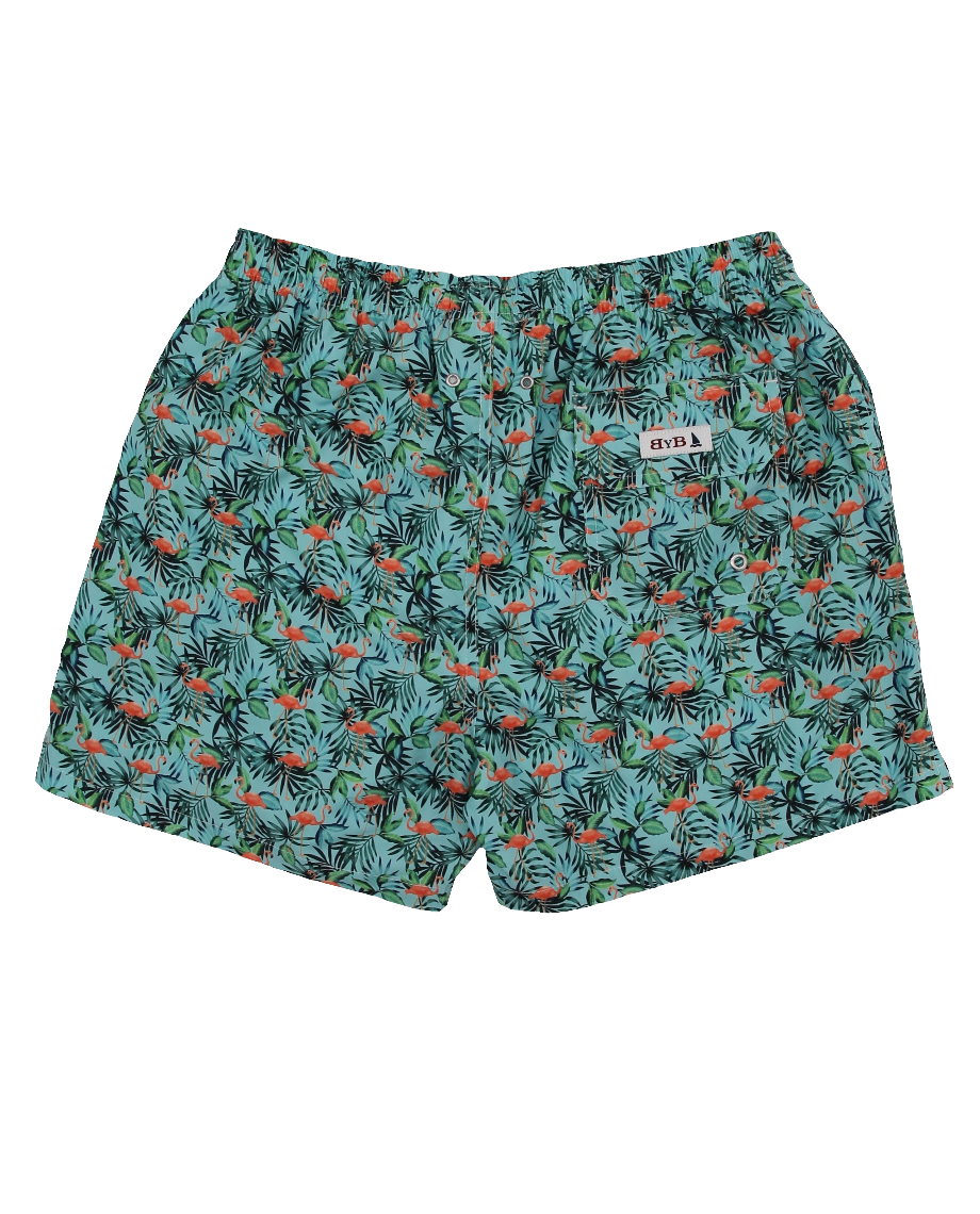 LIGHT BLUE OCTOPI SWIMSUIT WITH NAVY BACKGROUND