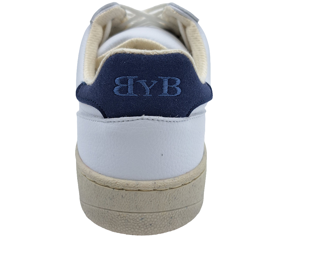 NAVY BLUE T-SHIRT EMBROIDERED LOGO