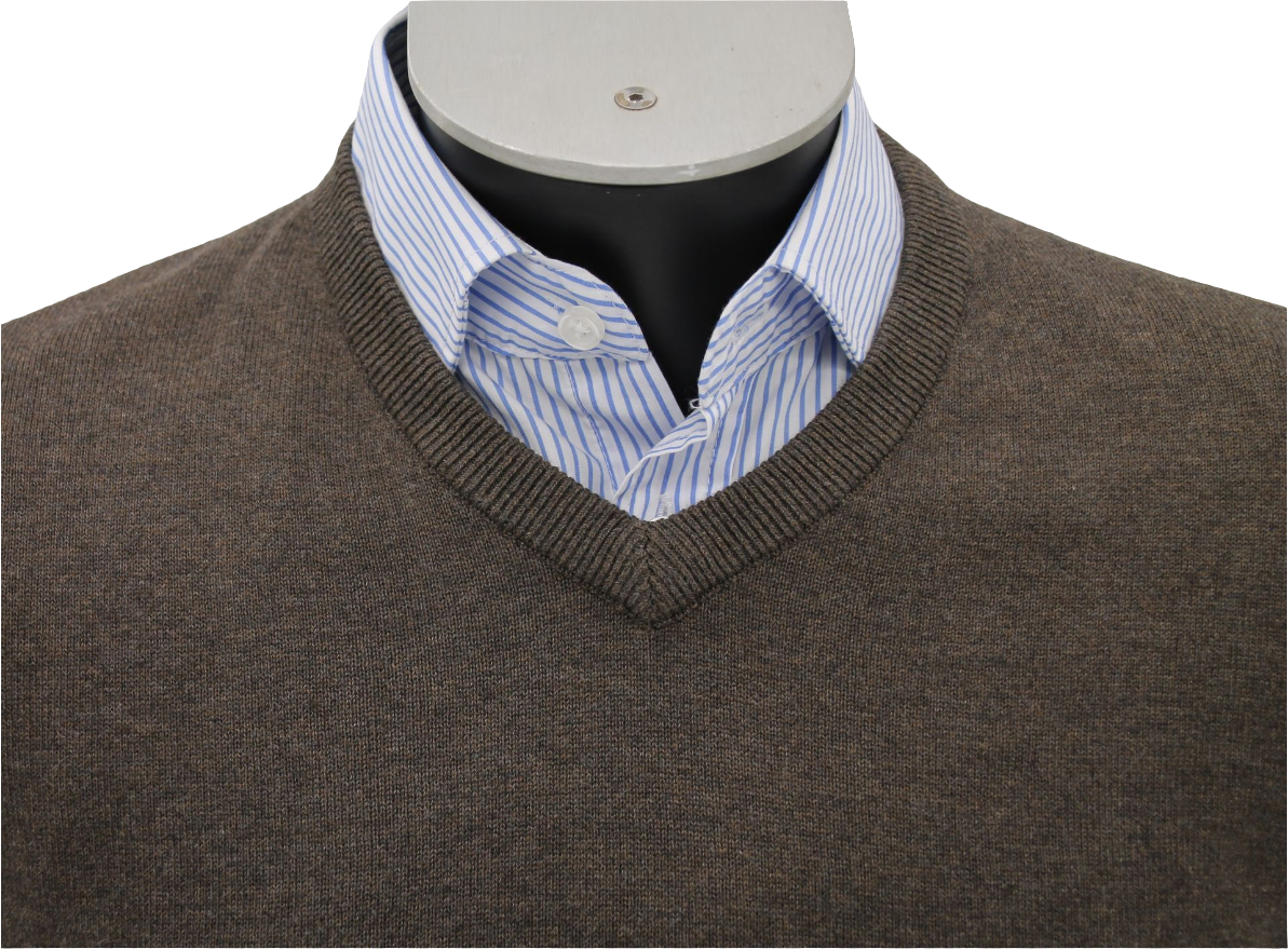BROWN SWEATER