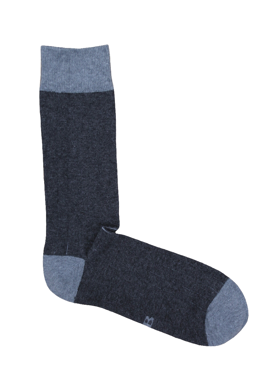 CALCETINES CANALÉ GRIS OSCURO - GRIS