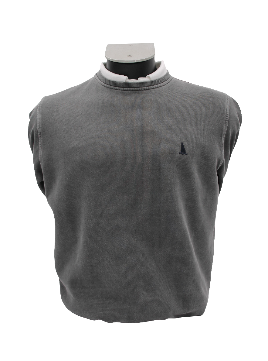 SUDADERA GRIS OSCURO