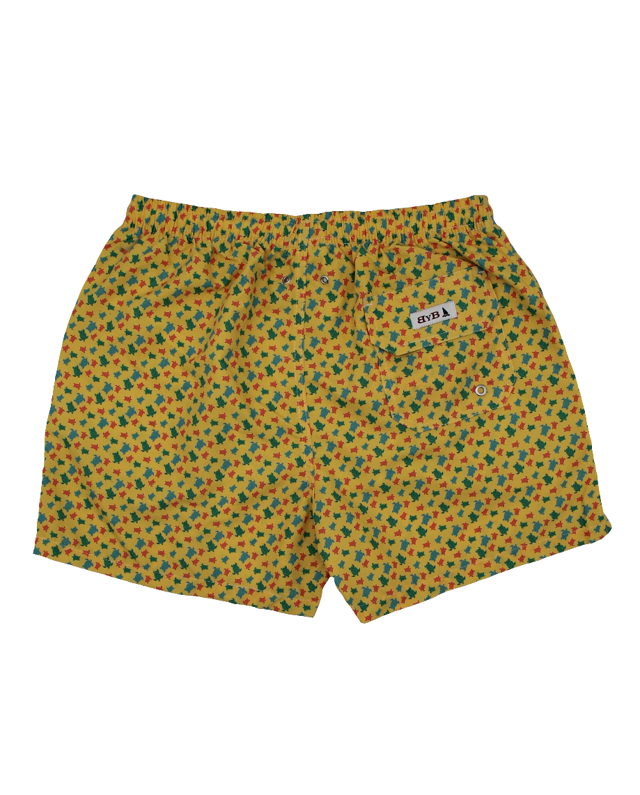 GREEN TURTLE DANCE SWIMSUIT