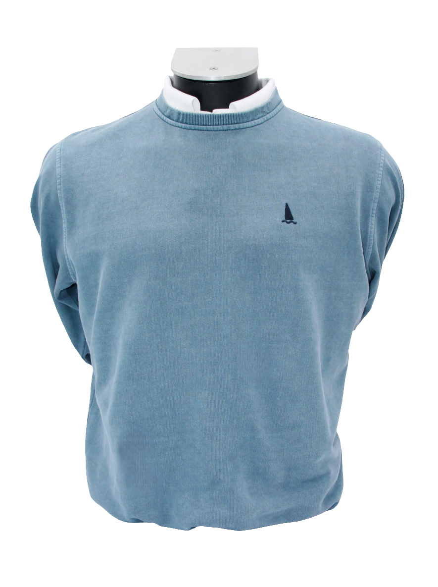 SUDADERA AZUL ÁRTICO