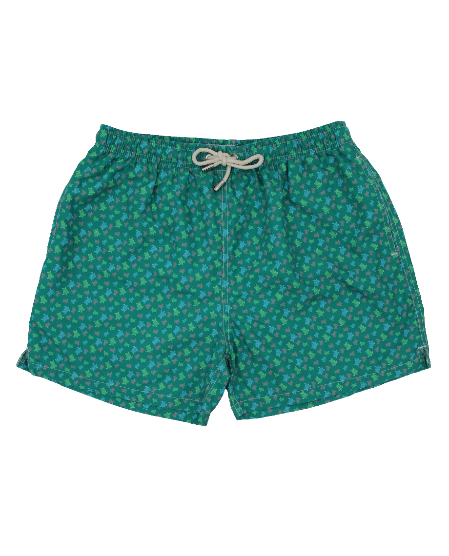 GREEN TURTLE DANCE SWIMSUIT