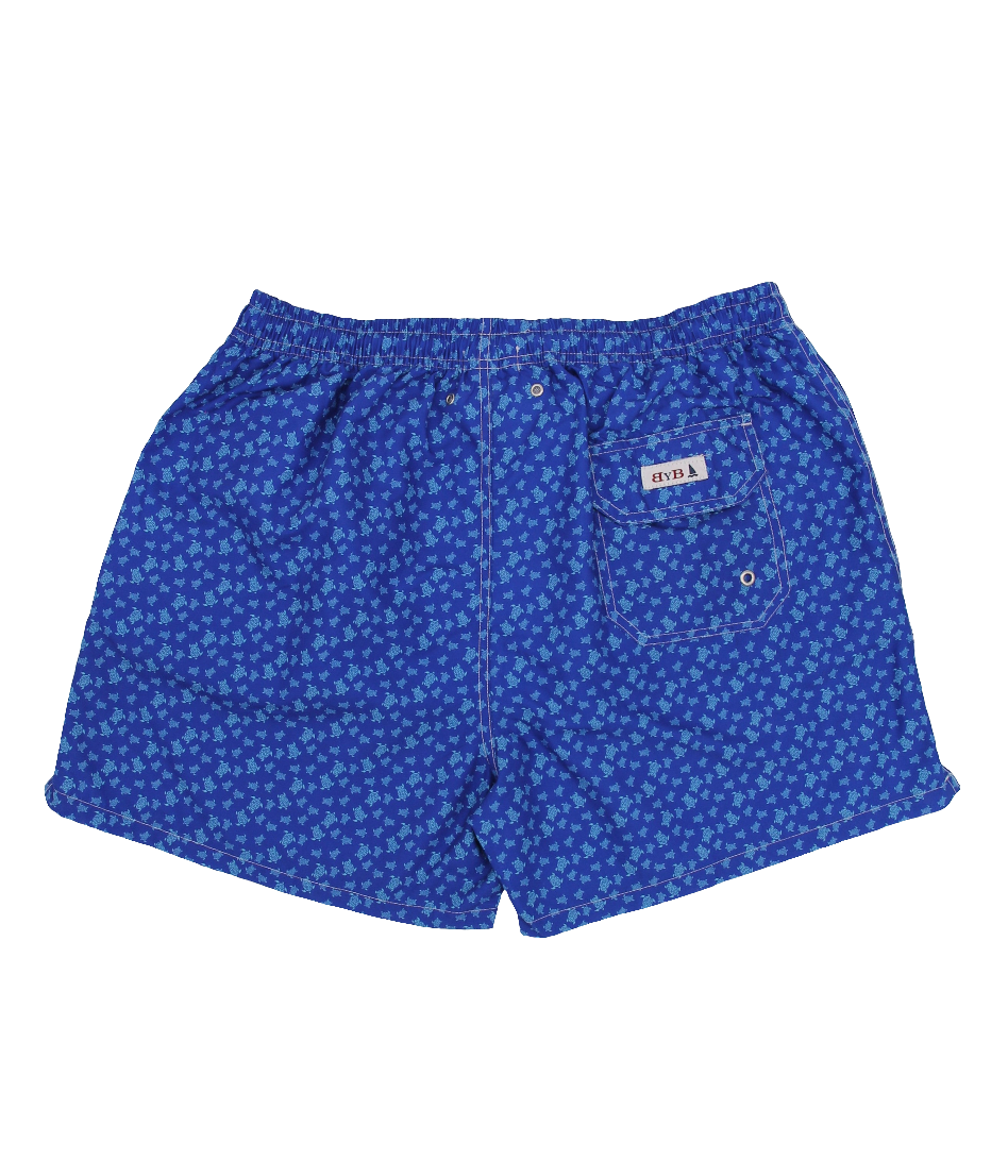 BLUE TURTLE DANCE SWIMSUIT