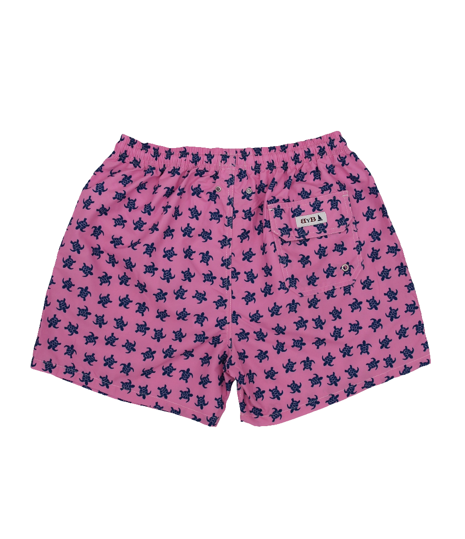 PINK TURTLES SWIMSUIT