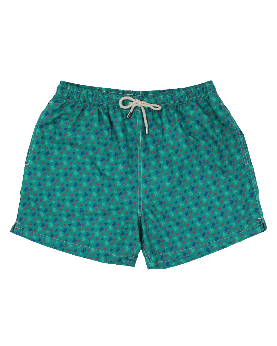 GREEN TURTLE DANCE SWIMSUIT