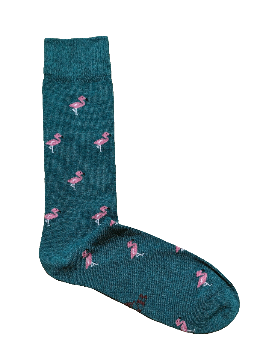 CALCETINES FLAMENCOS VERDE
