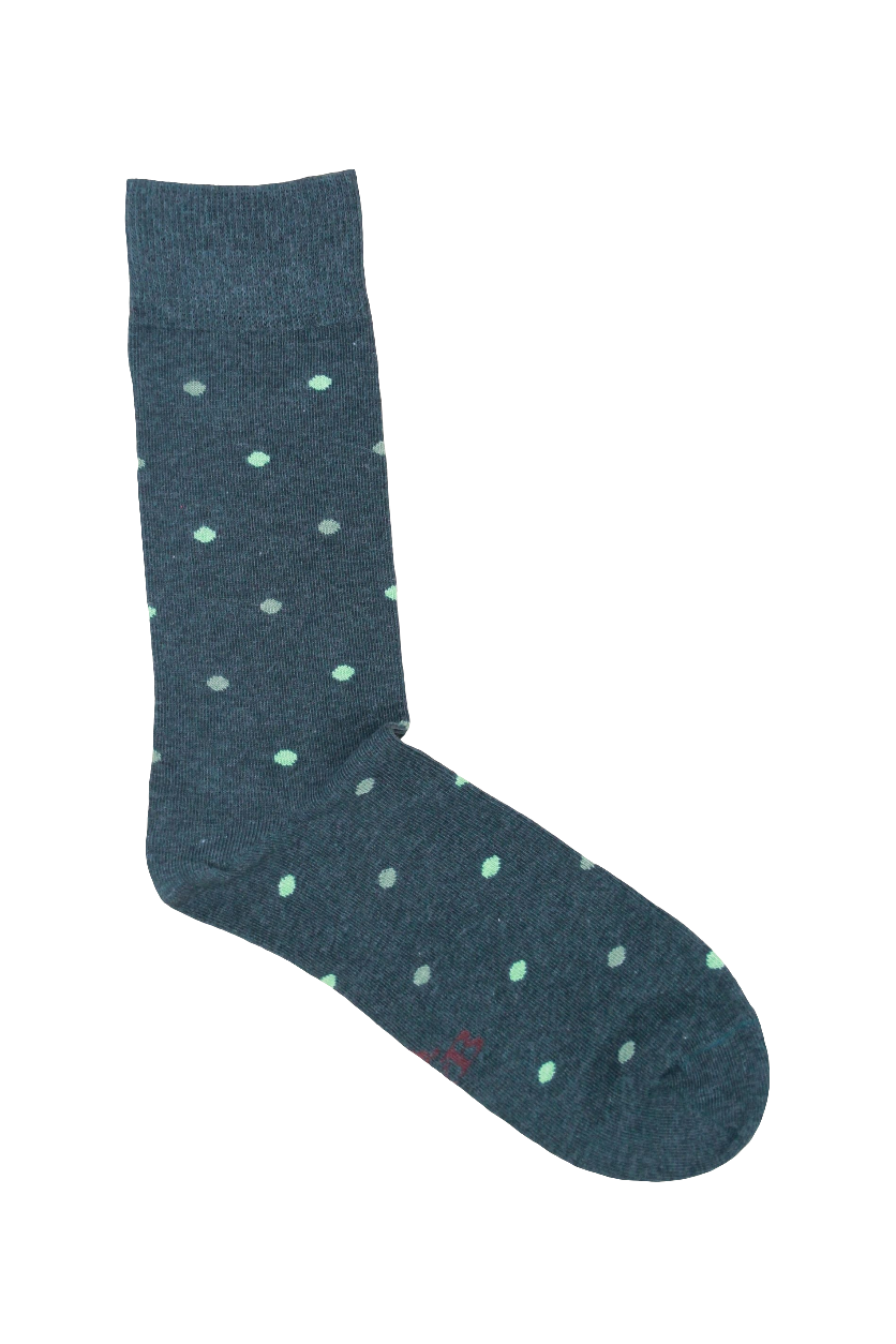 CALCETINES TOPOS VERDE BOTELLA
