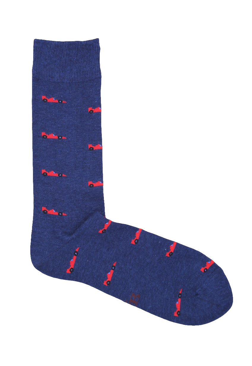 CALCETINES FÓRMULA 1 AZUL MARINO