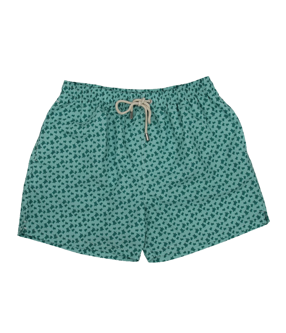 GREEN TURTLE DANCE SWIMSUIT