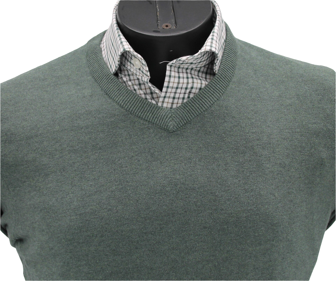 MOSS GREEN SWEATER