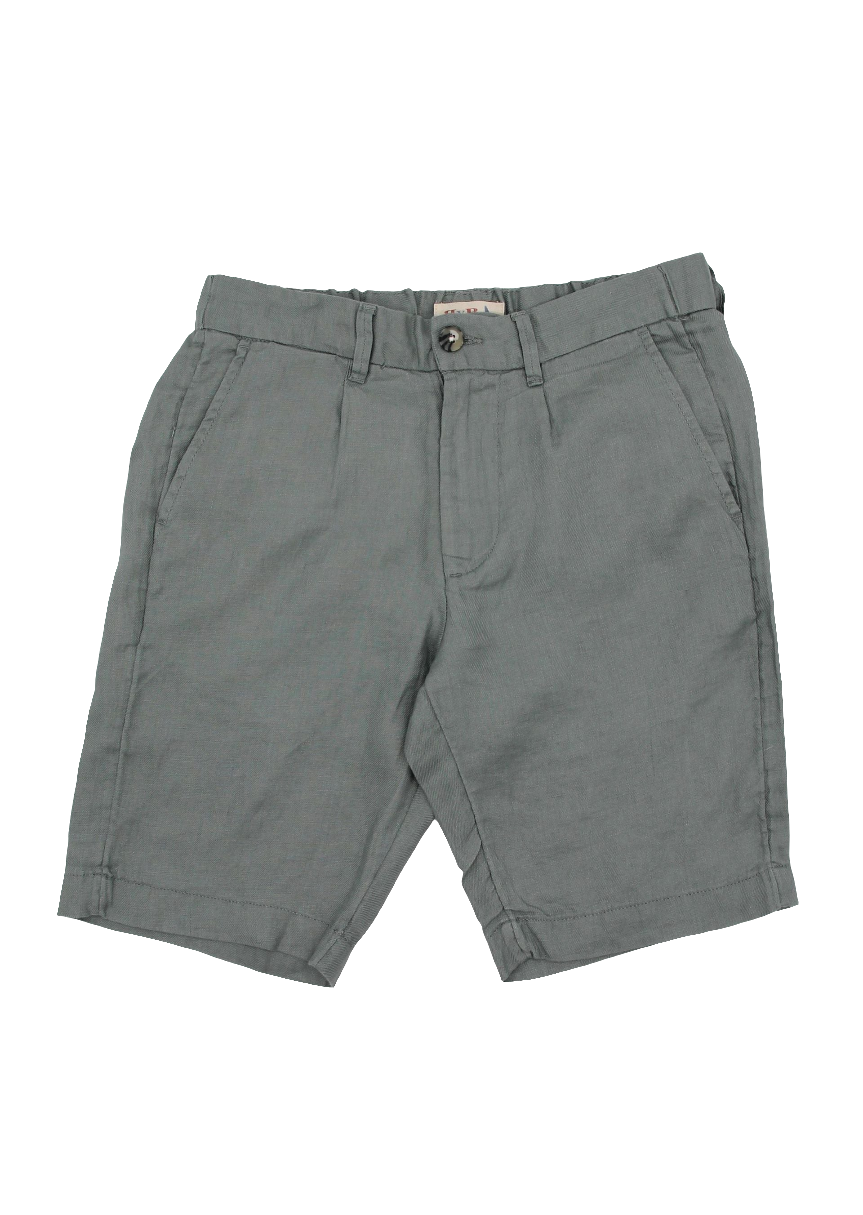 GREEN BERMUDA LINEN