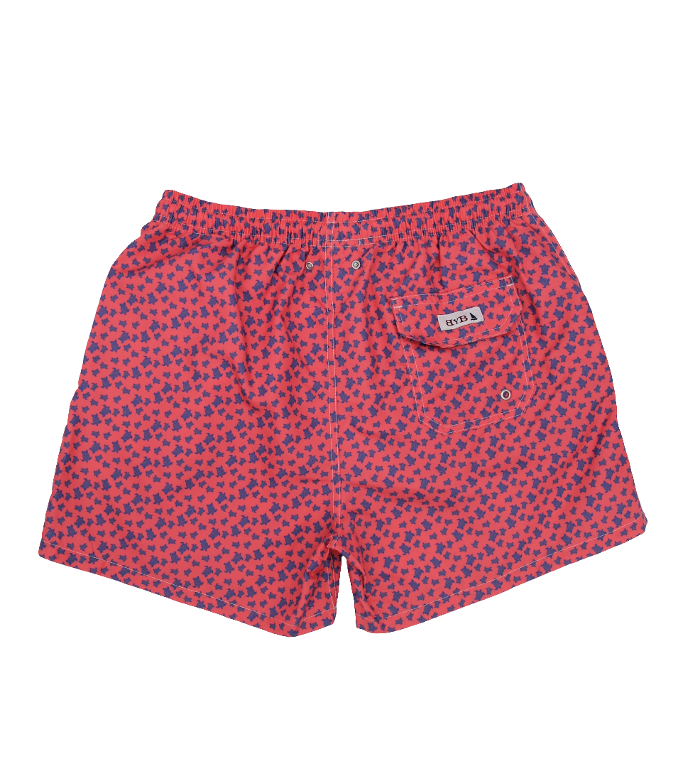 CORAL TURTLE DANCE SWIMSUIT