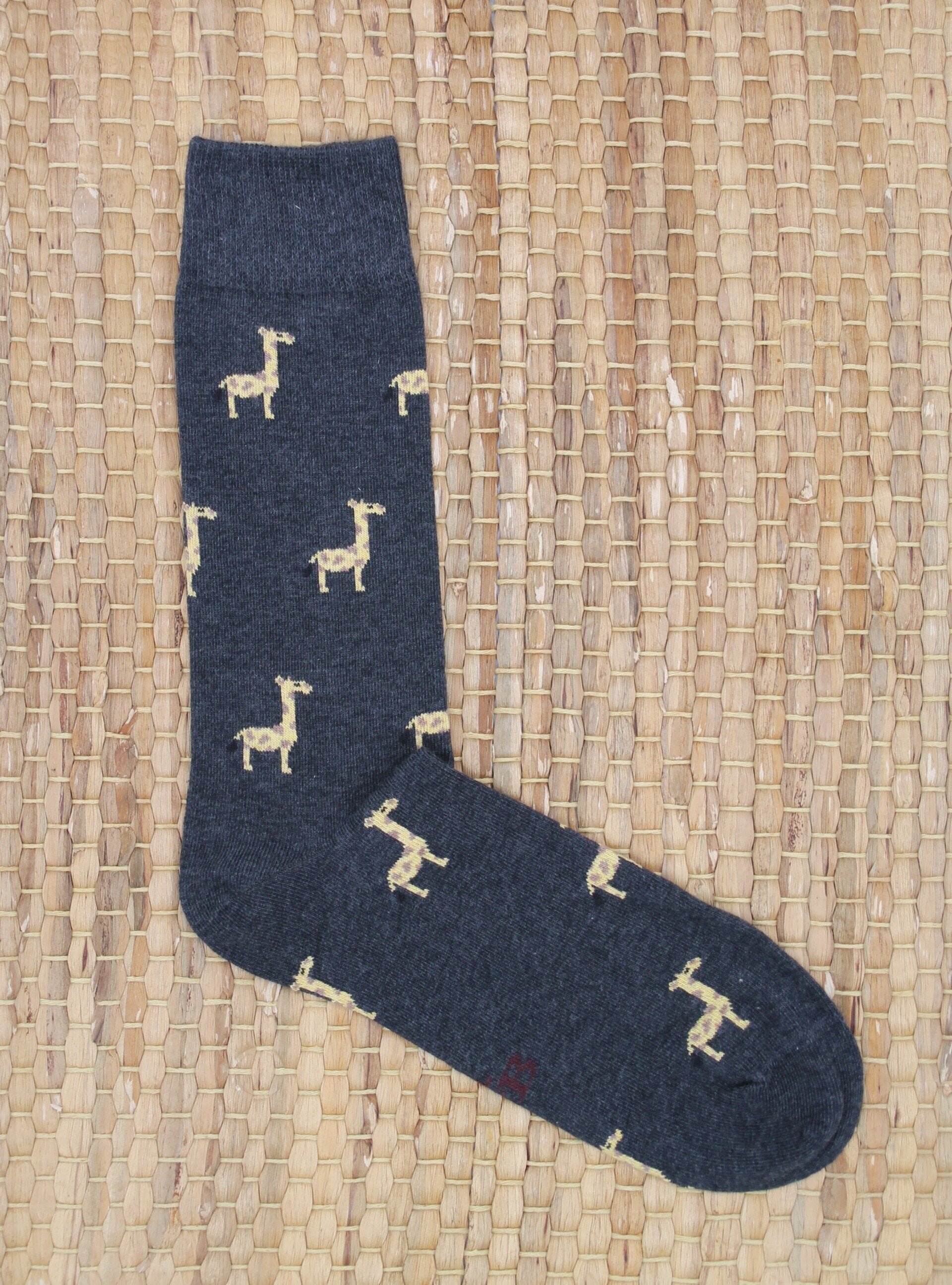 DARK GREY GIRAFFE SOCKS B2B