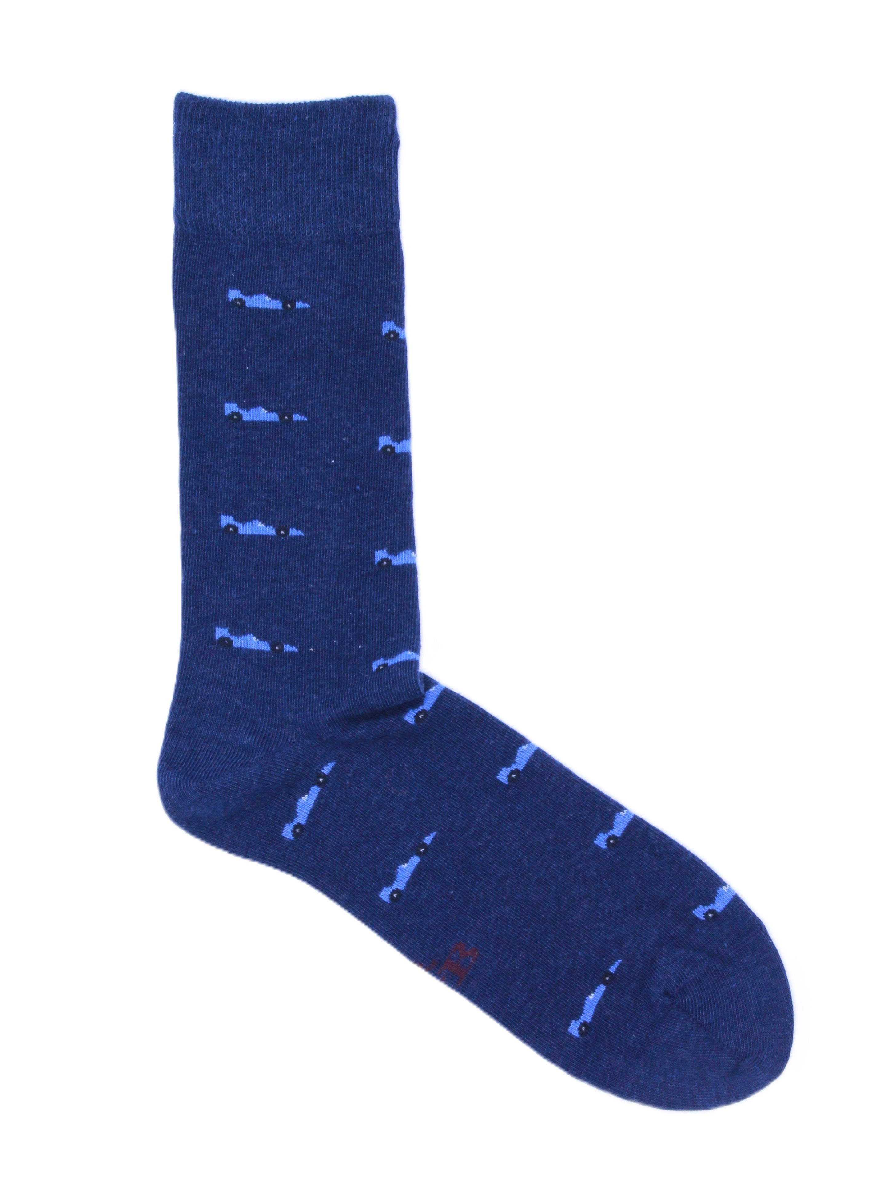 CALCETINES FÓRMULA 1 AZUL MARINO - AZUL